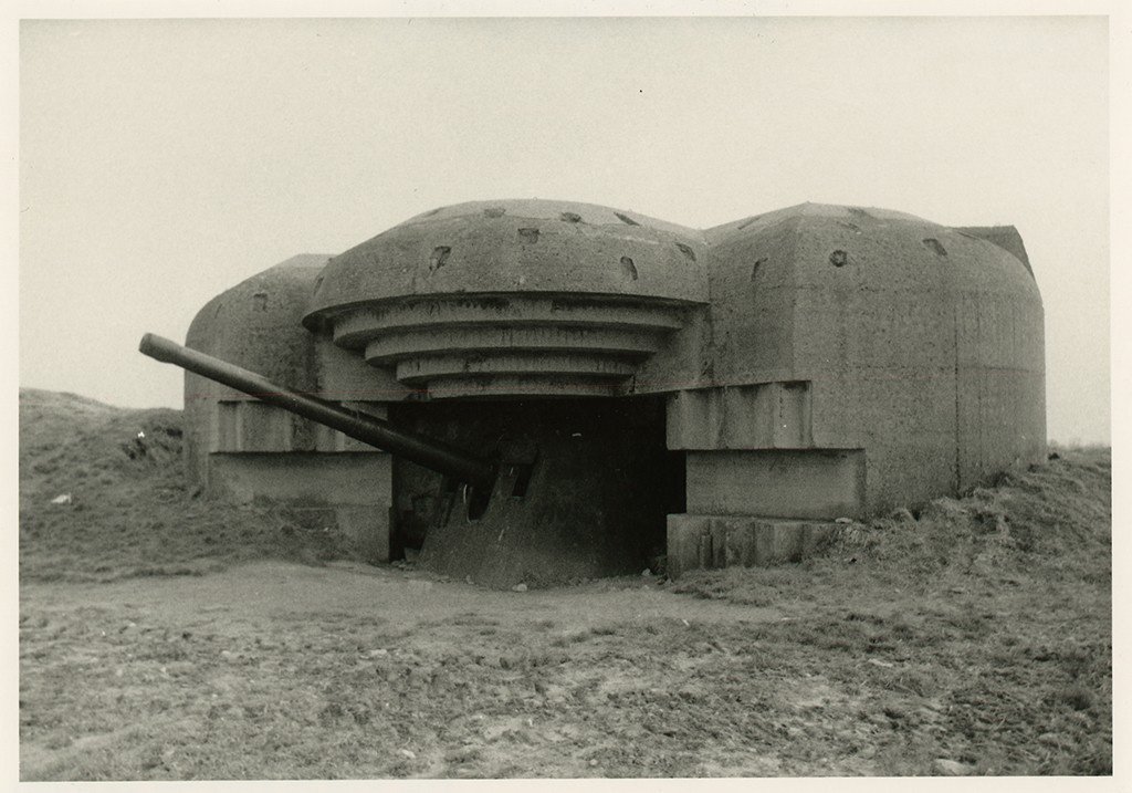 Atlantic wall in Normandy