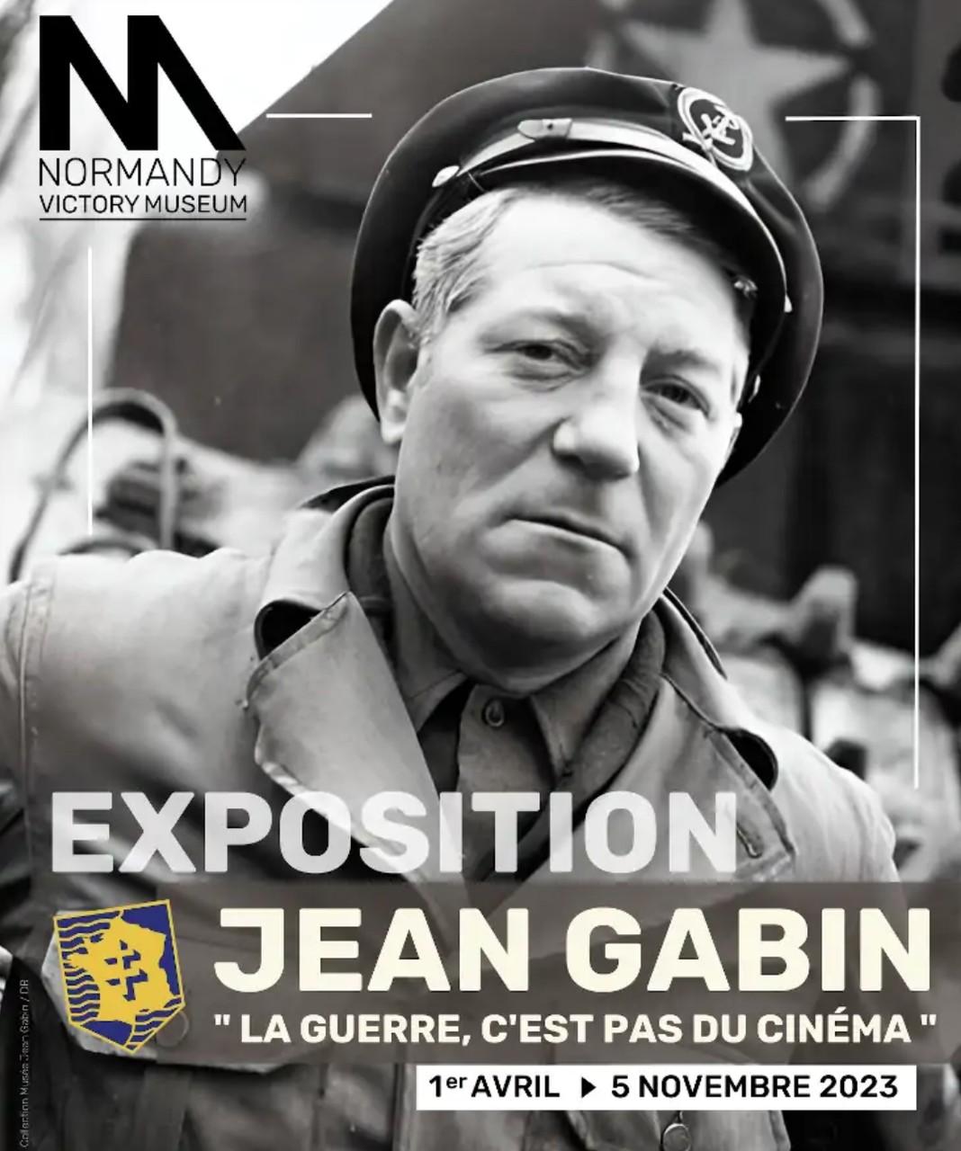 Exhibition: “Jean Gabin, la guerre c’est pas du cinéma"