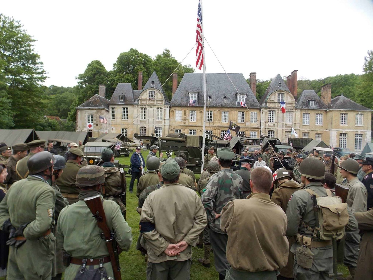 Commémoration du 8 mai 1945 au Château du Taillis